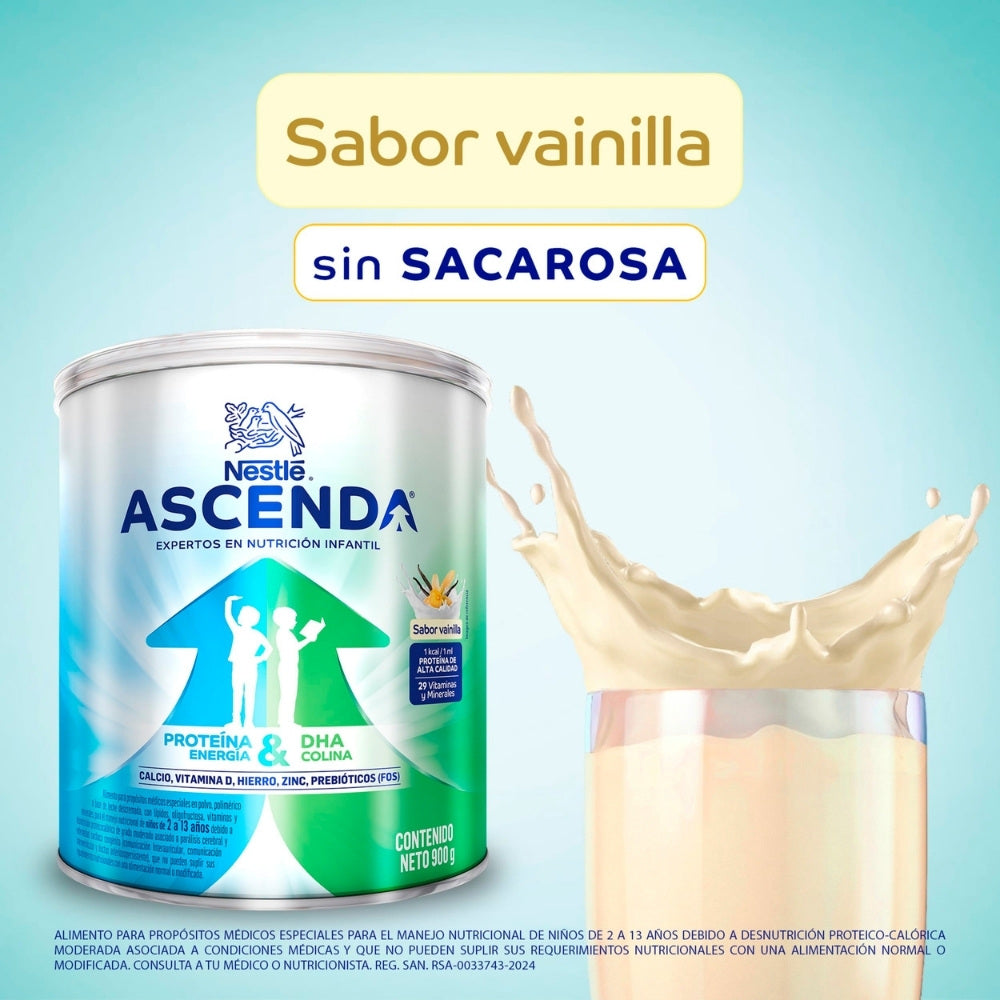 ASCENDA COMPLEMENTO POLVO LATA 900 G