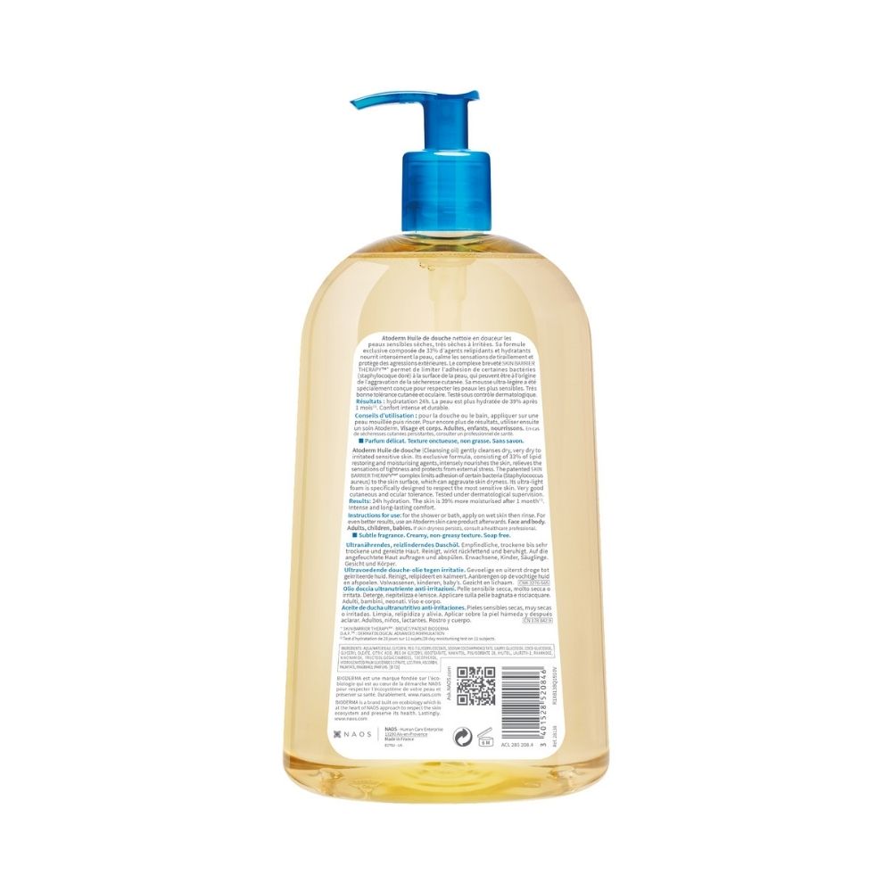 ATODERM ACEITE DE DUCHA BIODERMA FRASCO 1 LITRO