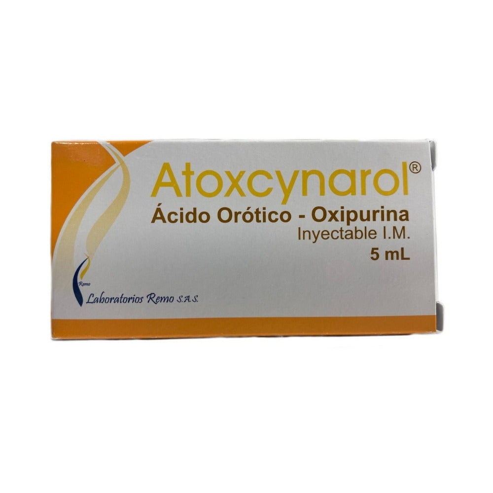 ATOXCYNAROL SOLUCION INYECTABLE CAJA 1 X 5ML