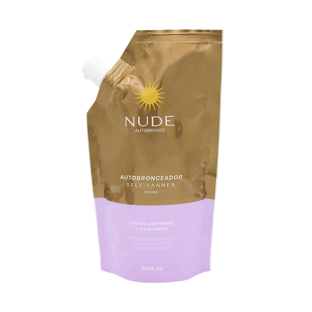 AUTOBRONCEADOR NUDE CREMA SACHET 200 ML