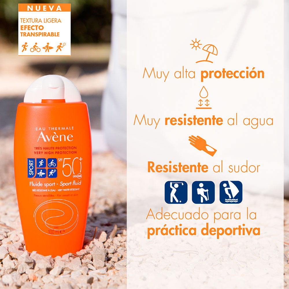 AVENE FLUIDE SPORT SPF 50+ FRASCO 100 ML