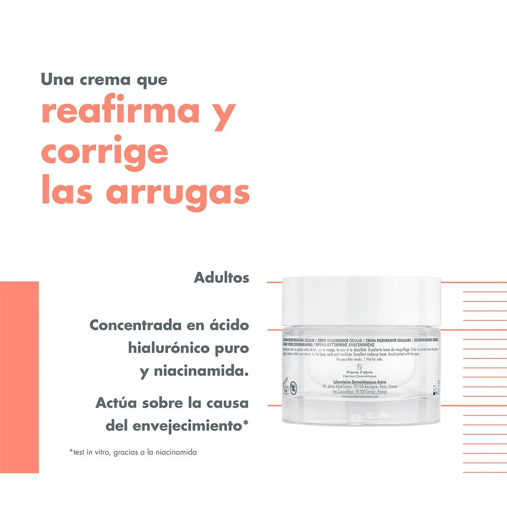AVENE HYALURON ACTIV B3 CREMA REGENERADORA FRASCO 50 ML