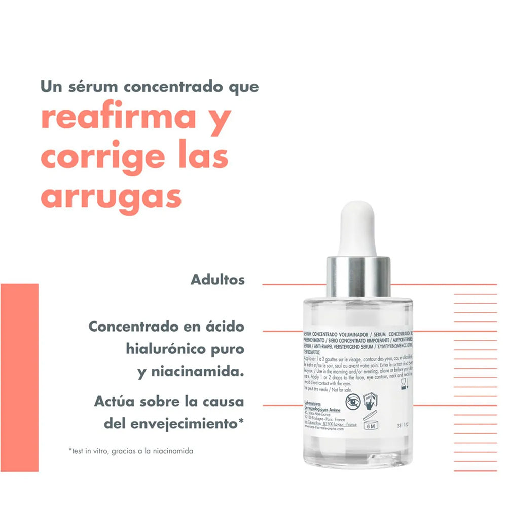 AVENE HYALURON ACTIV B3 SERUM VOLUMINIZADOR AMPOLLA 30 ML