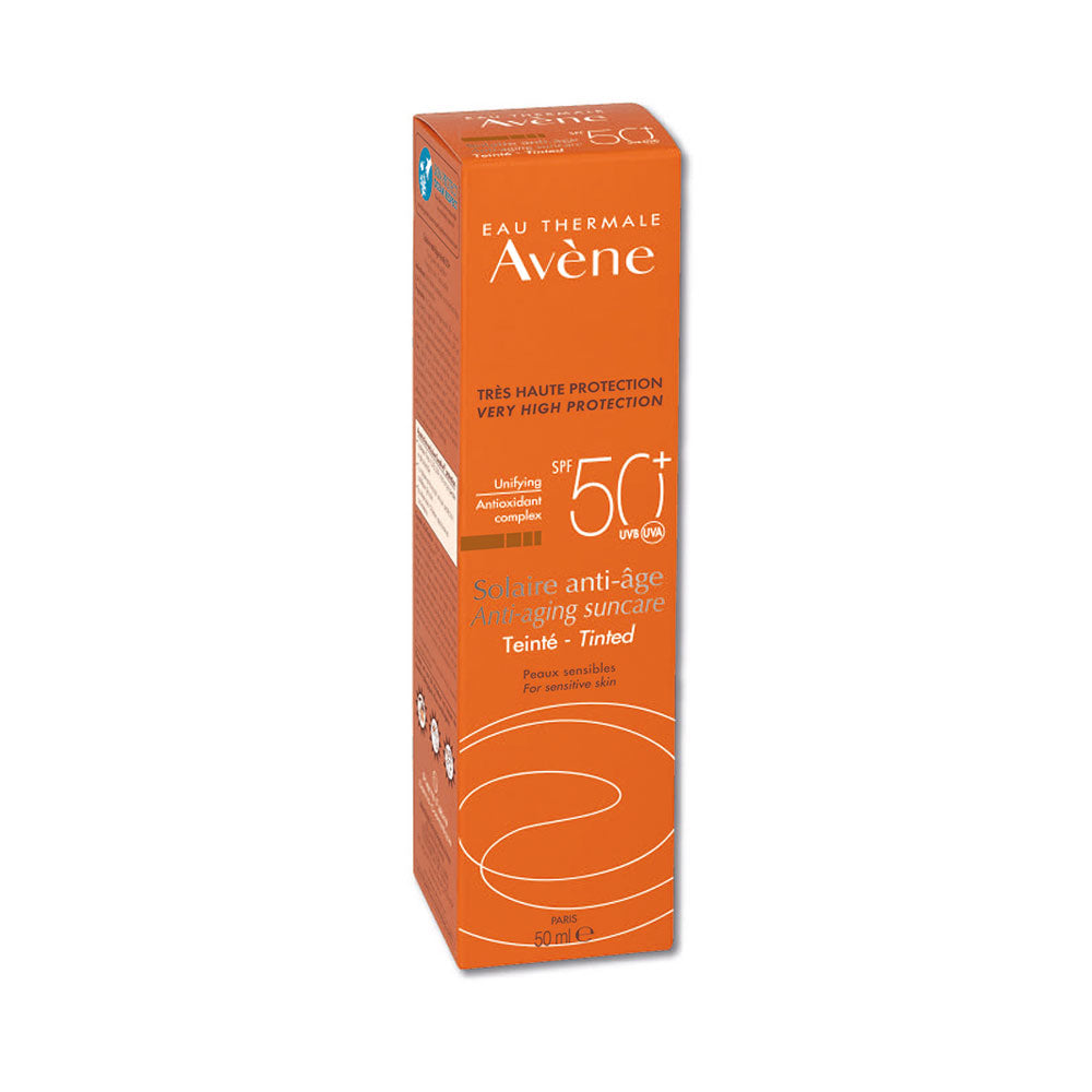 AVENE SOLAR ANTIEDAD COLOR SPF 50+ CAJA 50 ML