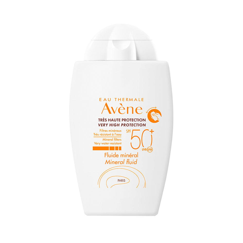 AVENE SOLAR FLUIDO MINERAL 50+ CAJA 40 ML