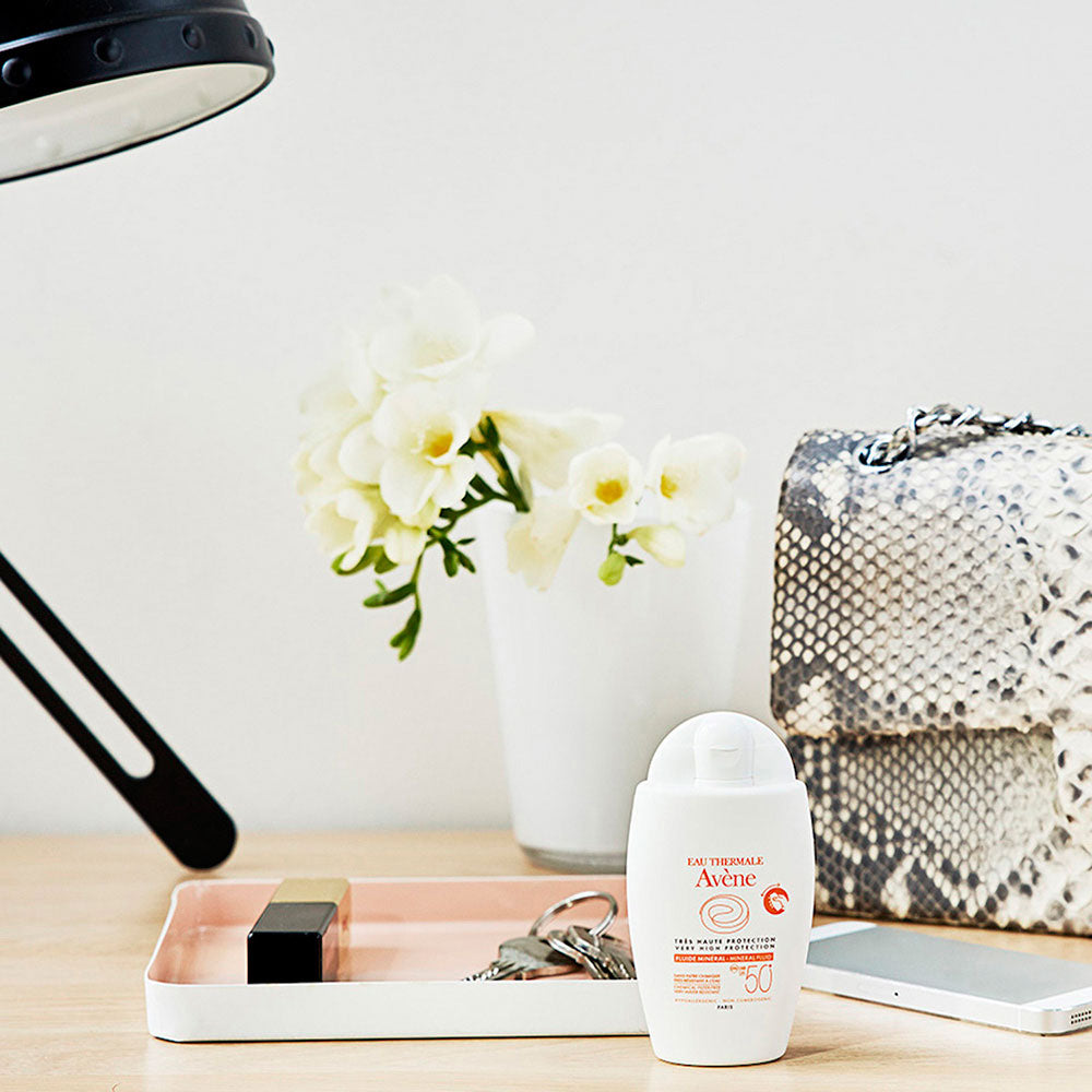 AVENE SOLAR FLUIDO MINERAL 50+ CAJA 40 ML
