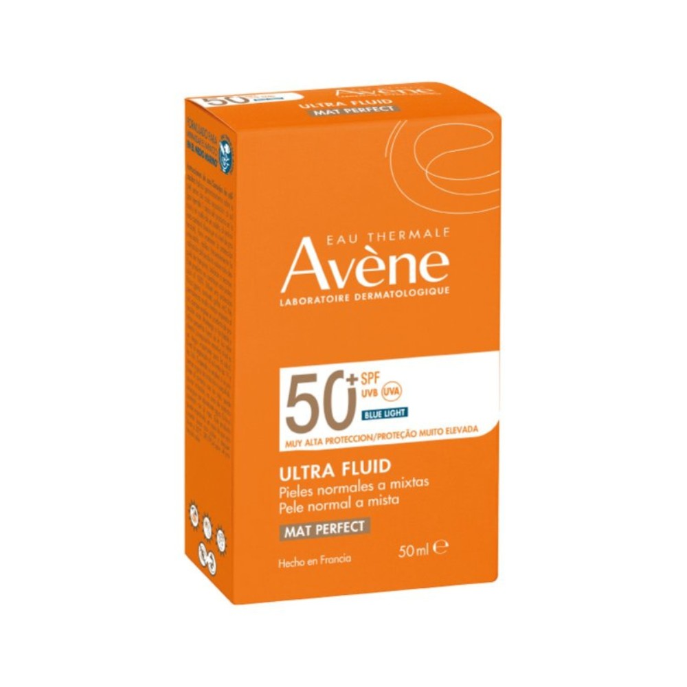 AVENE SOLAR MAT PERFECT FLUIDO SPF 50+ FRASCO 50 ML