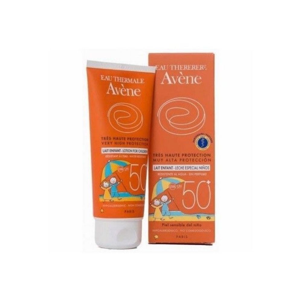 AVENE SOLAR NIÑOS LECHE SPF 50+ CAJA 100 ML