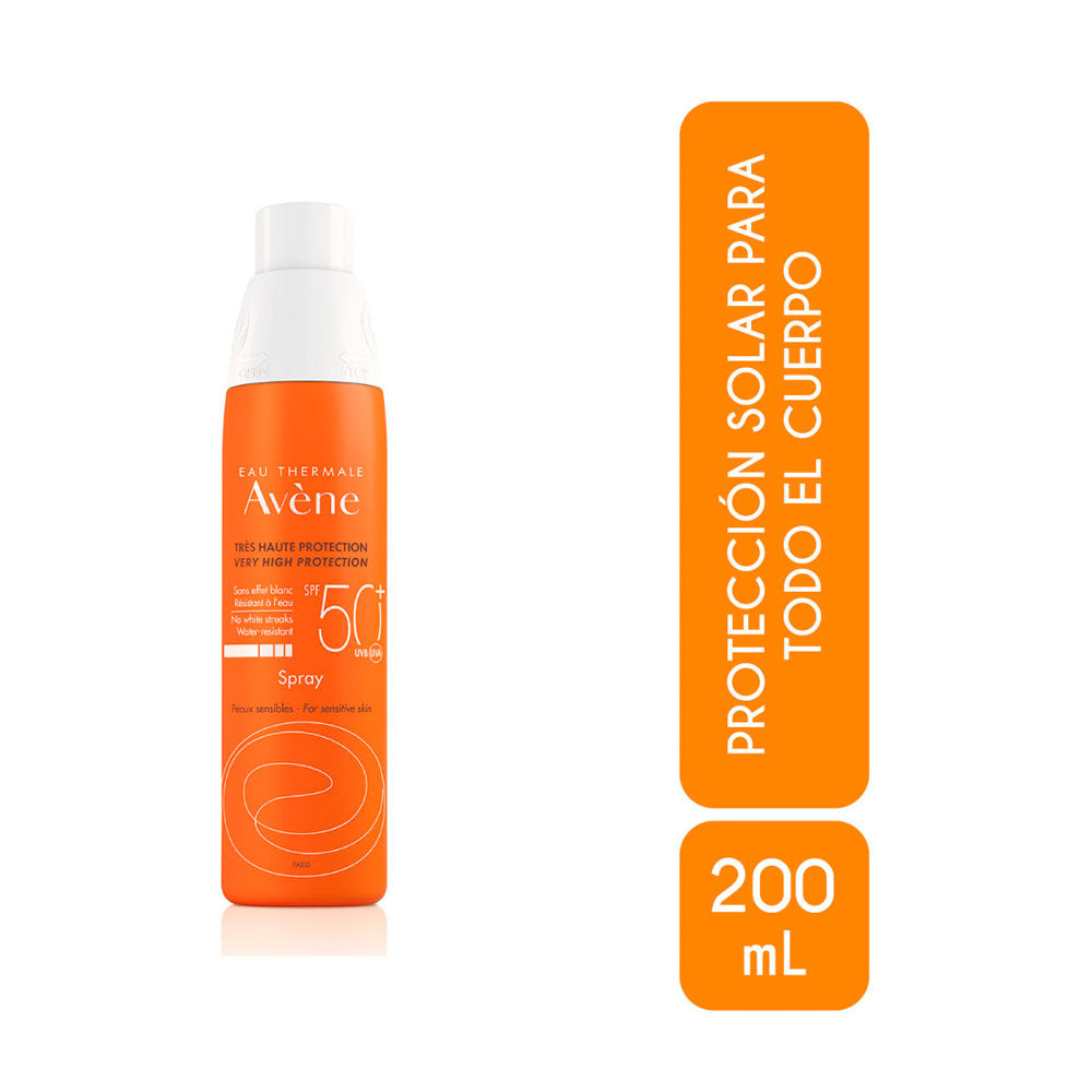 AVENE SOLAR SPRAY SPF 50 FRASCO 200 ML