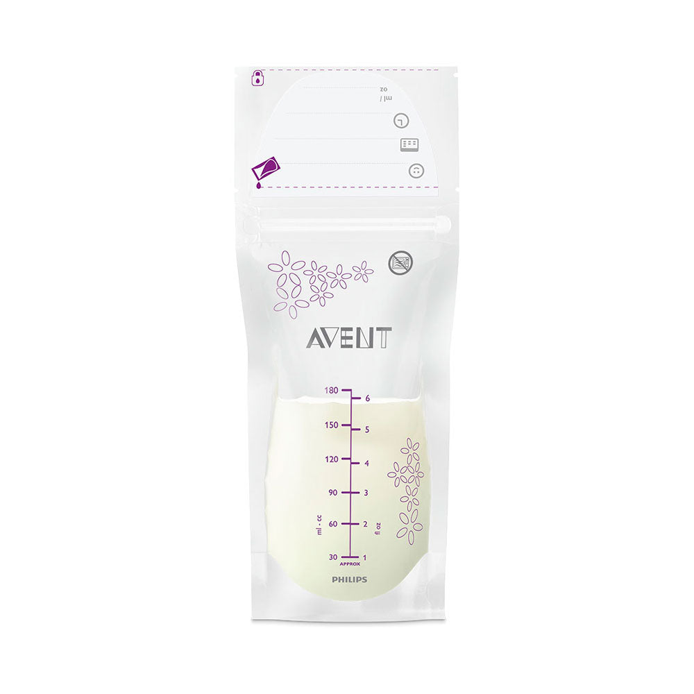 AVENT BOLSA ALMACENAMIENTO LECHE MATERNA CAJA X 25 UNDS
