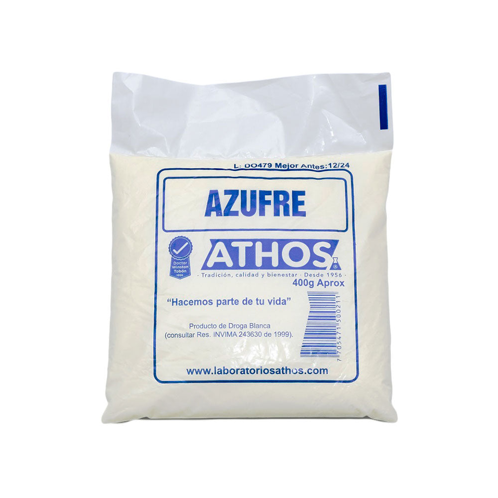 AZUFRE ATHOS POLVO BOLSA 400 G