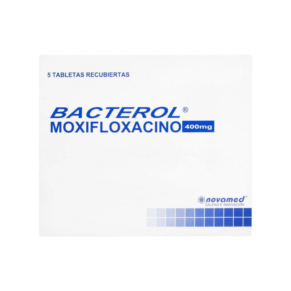 BACTEROL COMPRIMIDOS 400 MG CAJA X 5 UNDS