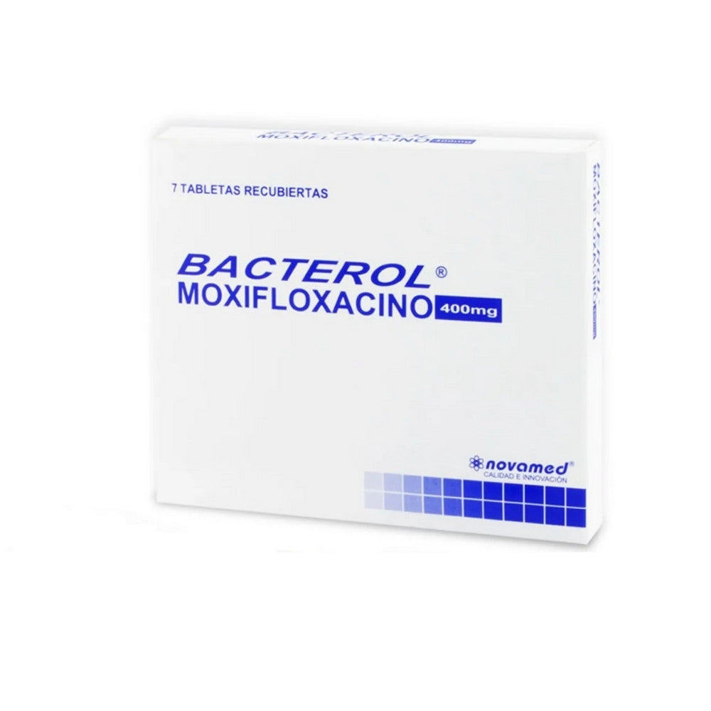 BACTEROL COMPRIMIDOS 400 MG CAJA X 7 UNDS