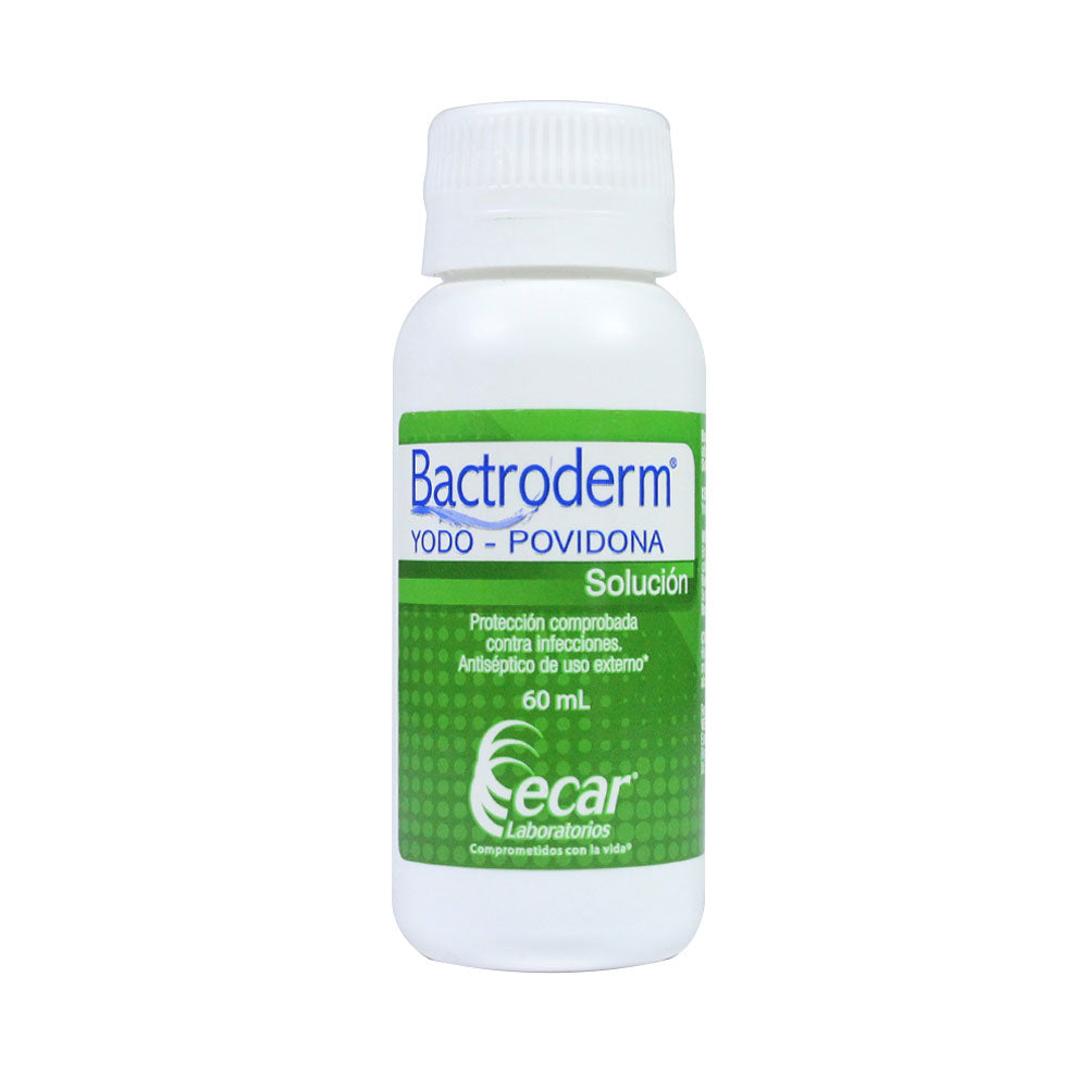BACTRODERM (YODOPOVIDONA) SOLUCION 10 G FRASCO 60 ML
