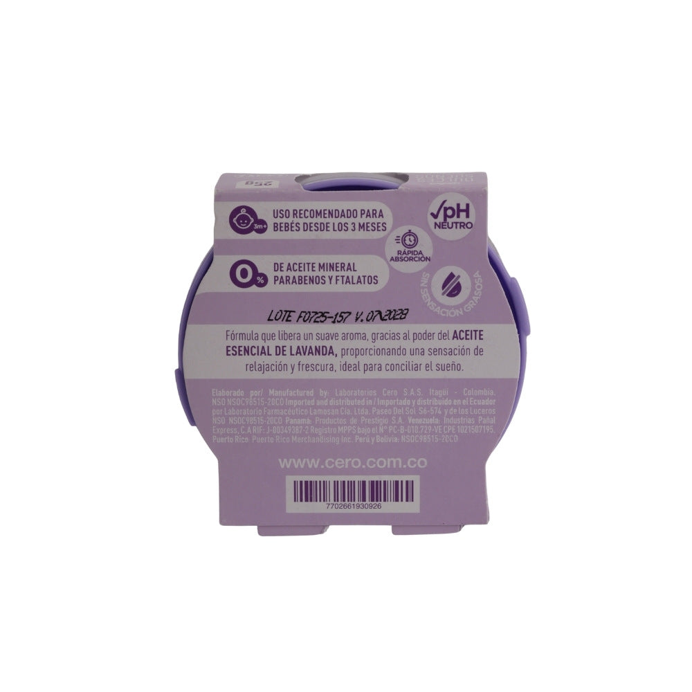 BALSAMO CERO DULCES SUEÑOS RELAJANTE CAJA 25 G