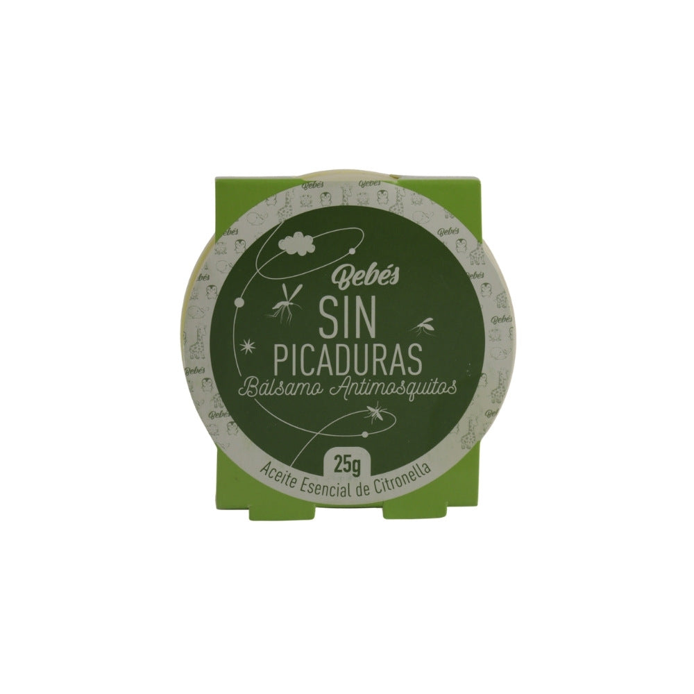 BALSAMO CERO SIN PICADURAS ESENCIA DE CITRONELLA CAJA 25 G