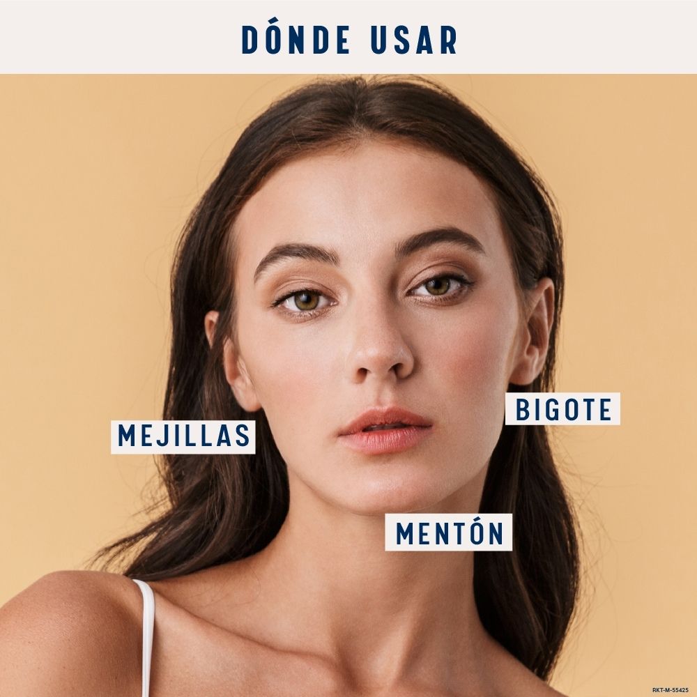 BANDAS DEPILATORIAS FACIALES VEET CAJA X 16 UNDS