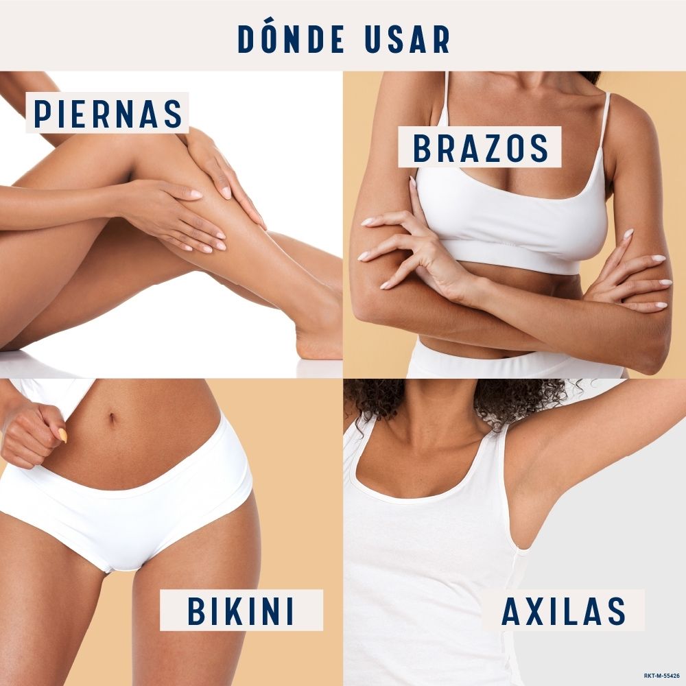 BANDAS DEPILATORIAS VEET AXILAS Y ÁREA DEL BIKINI PIEL SENSIBLE CAJA X 16 UNDS