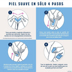BANDAS DEPILATORIAS VEET PIERNAS Y CUERPO PIEL SENSIBLE CAJA X 12 UNDS