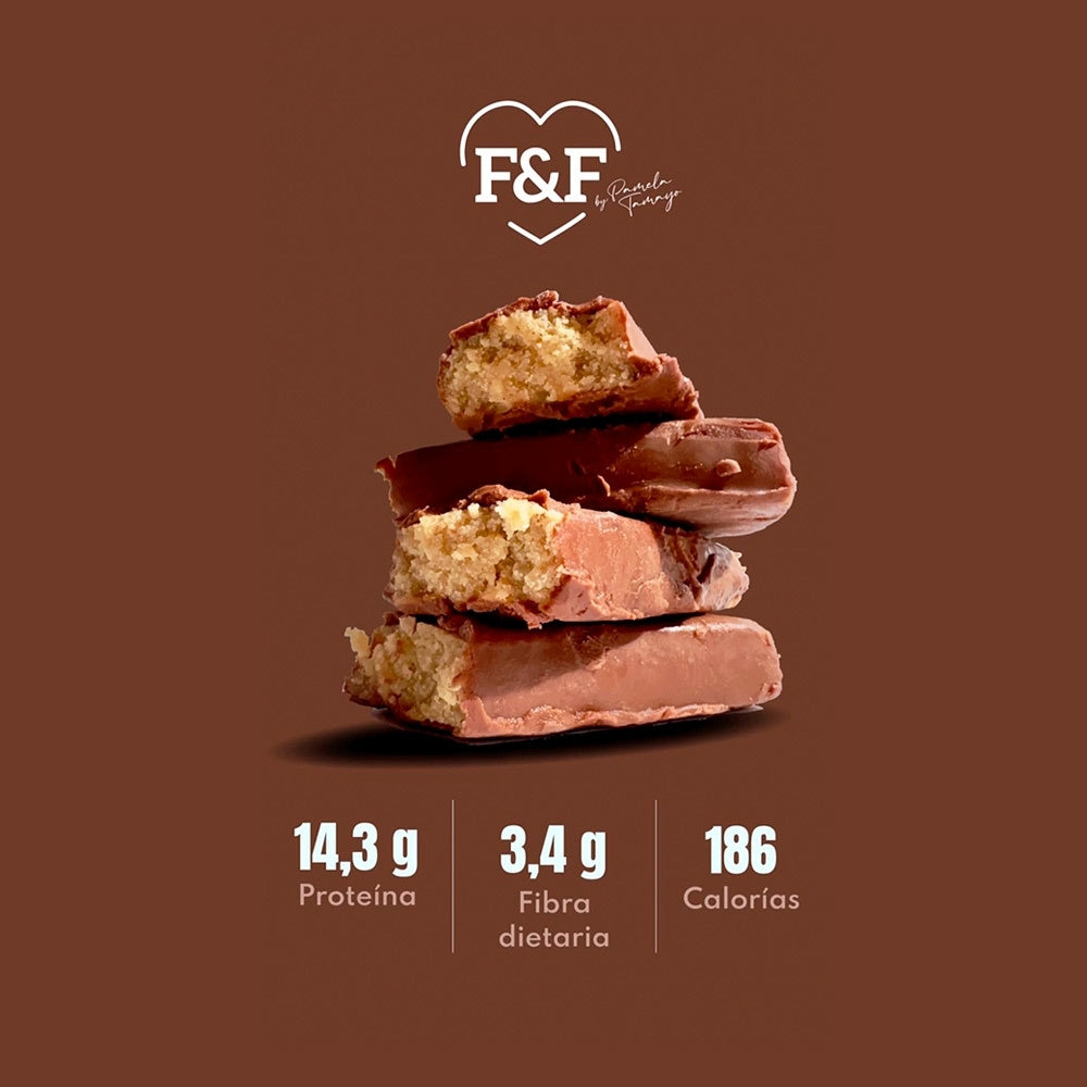 BARRA DE PROTEINA F&F CHOCOLATE BOLSA 50 G