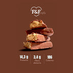 BARRA DE PROTEINA F&F CHOCOLATE BOLSA 50 G
