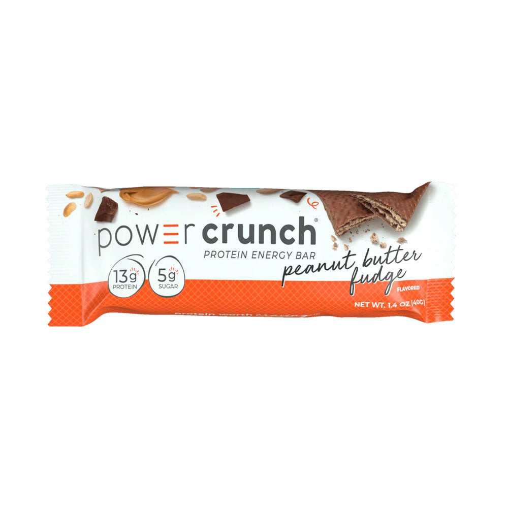 BARRA DE PROTEINA POWER CRUNCH PEANUT BUTTER FUDGE BOLSA 40 G