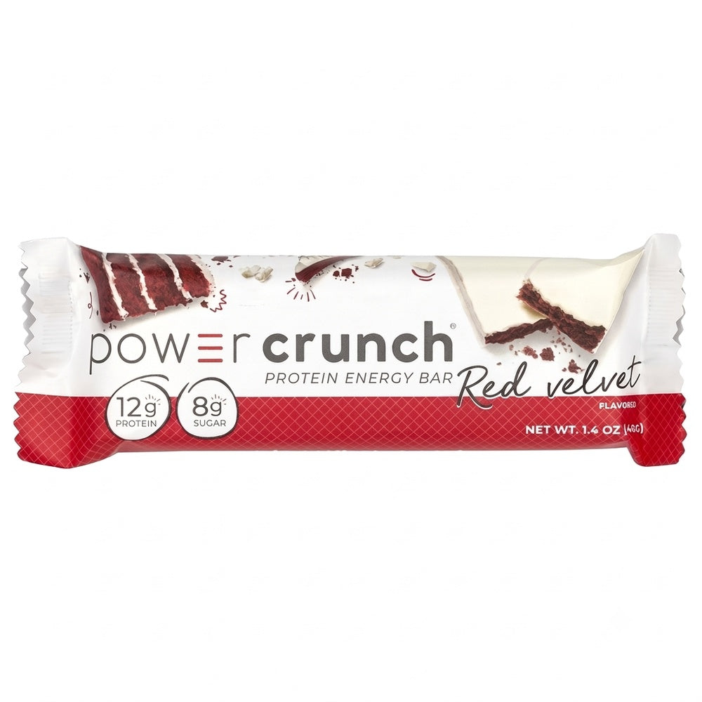 BARRA DE PROTEINA POWER CRUNCH RED VELVET BOLSA 40 G