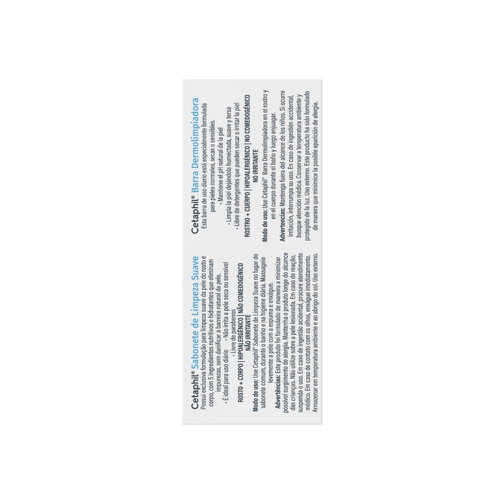 BARRA DERMOLIMPIADORA CETAPHIL CAJA 127 G