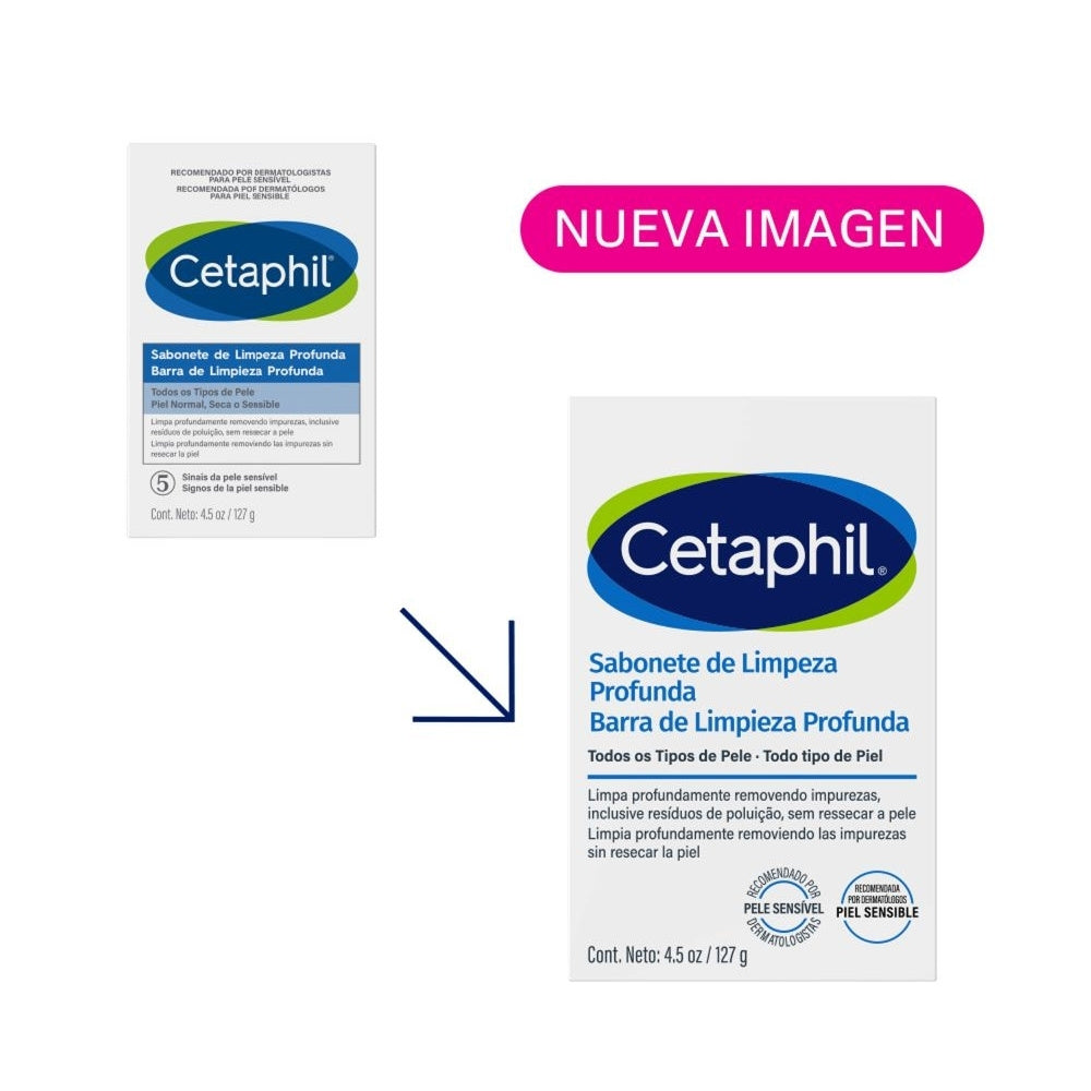 BARRA LIMPIEZA PROFUNDA CETAPHIL CAJA 127 G