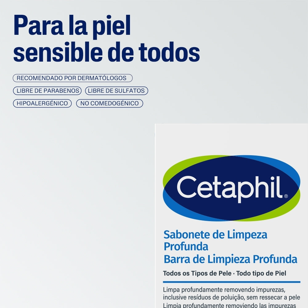 BARRA LIMPIEZA PROFUNDA CETAPHIL CAJA 127 G