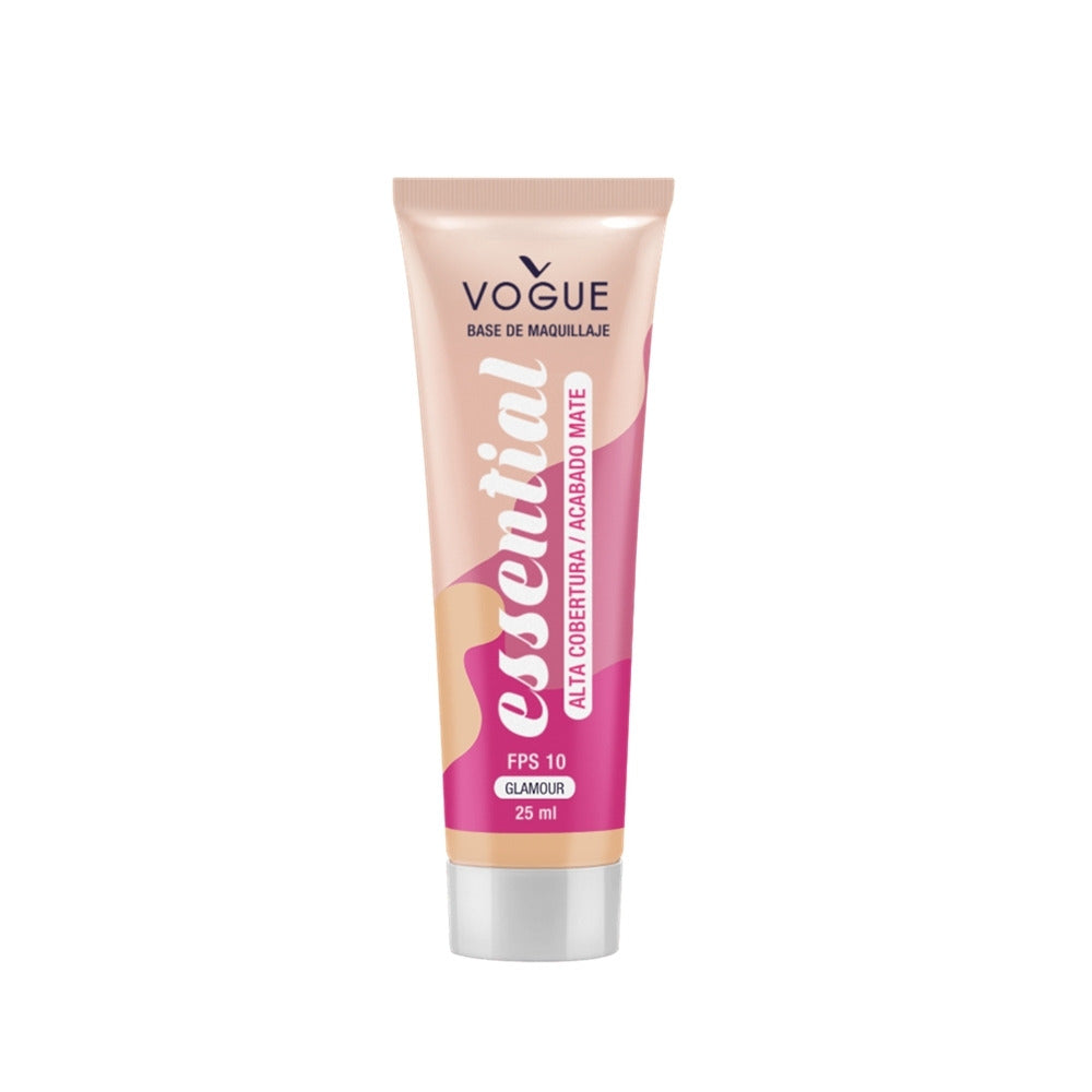 BASE ESSENTIAL GLAMOUR VOGUE FRASCO 25 ML