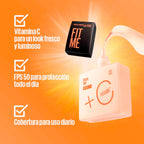 BASE LIQUIDA MAYBELLINE FIT ME FRESH TINT SPF 50 TONO 07 FRASCO GOTERO 30 ML