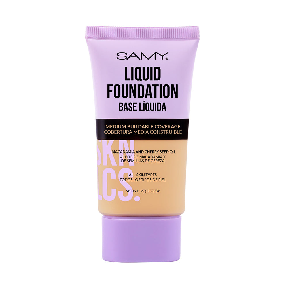 BASE LIQUIDA SAMY SKINLICIOUS # 04 TUBO 35 G