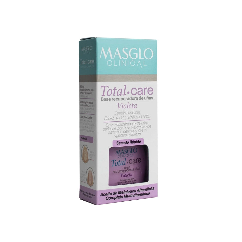 BASE MASGLO CLINICAL TOTAL CARE VIOLETA FRASCO 13.5 ML