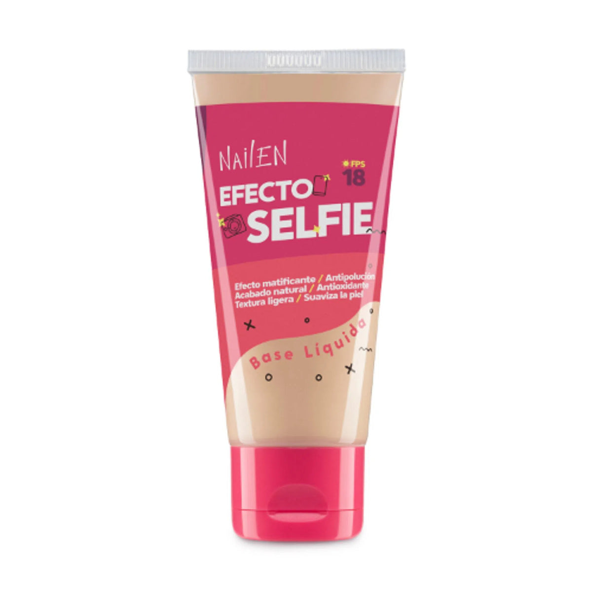 BASE NAILEN EFECTO SELFIE #3 TUBO 30 G
