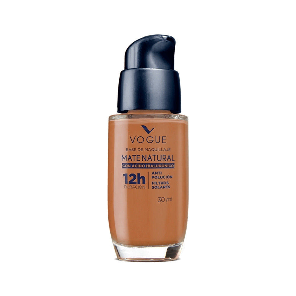 BASE VOGUE MATE NATURAL CANELA+++ FRASCO 30 ML