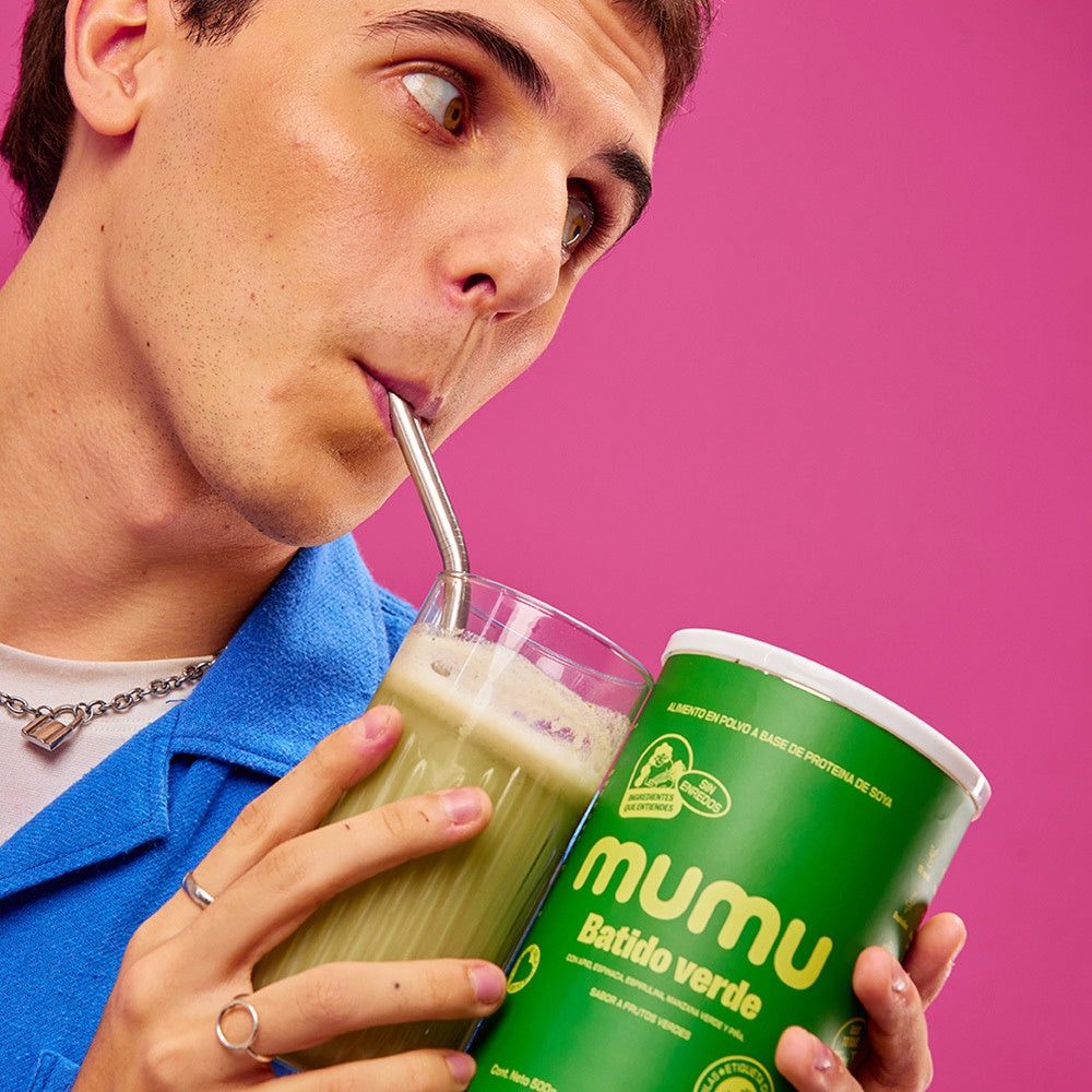 BATIDO VERDE MUMU POLVO POTE 500 G