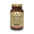 B-COMPLEX VITAMIN C SOLGAR TABLETAS FRASCO X 100 UNDS