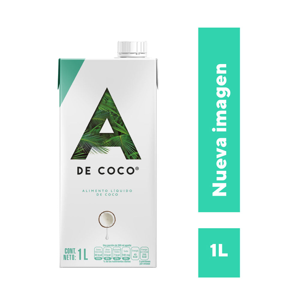 BEBIDA DE COCO A DE COCO TETRAPACK 1 LITRO