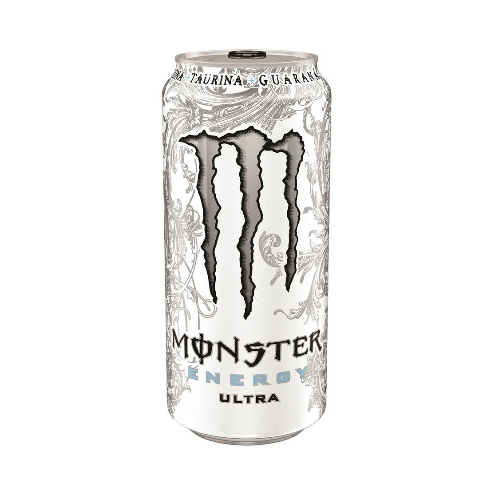 BEBIDA ENERGIZANTE MONSTER ULTRA WHITE ZERO LATA 473 ML