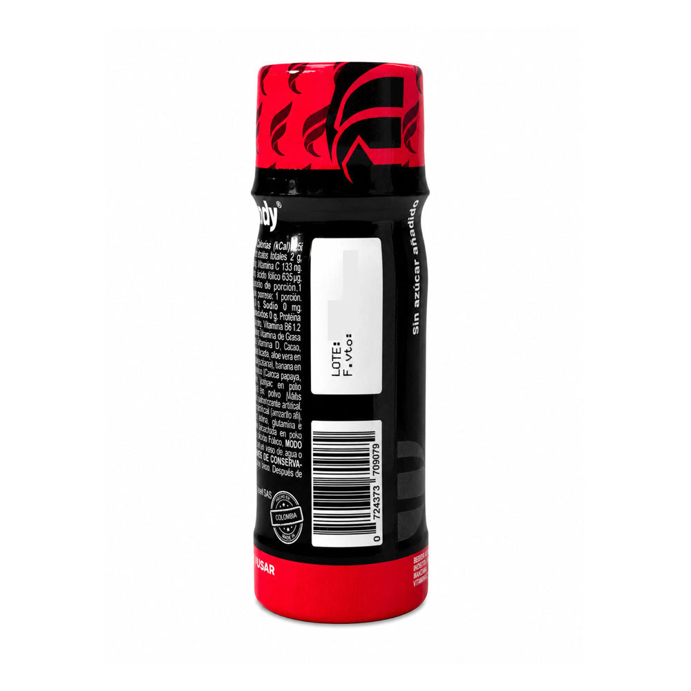 BEBIDA FUNCIONAL FULLREADY NEXT PARTY SIN AZUCAR FRASCO 60 ML