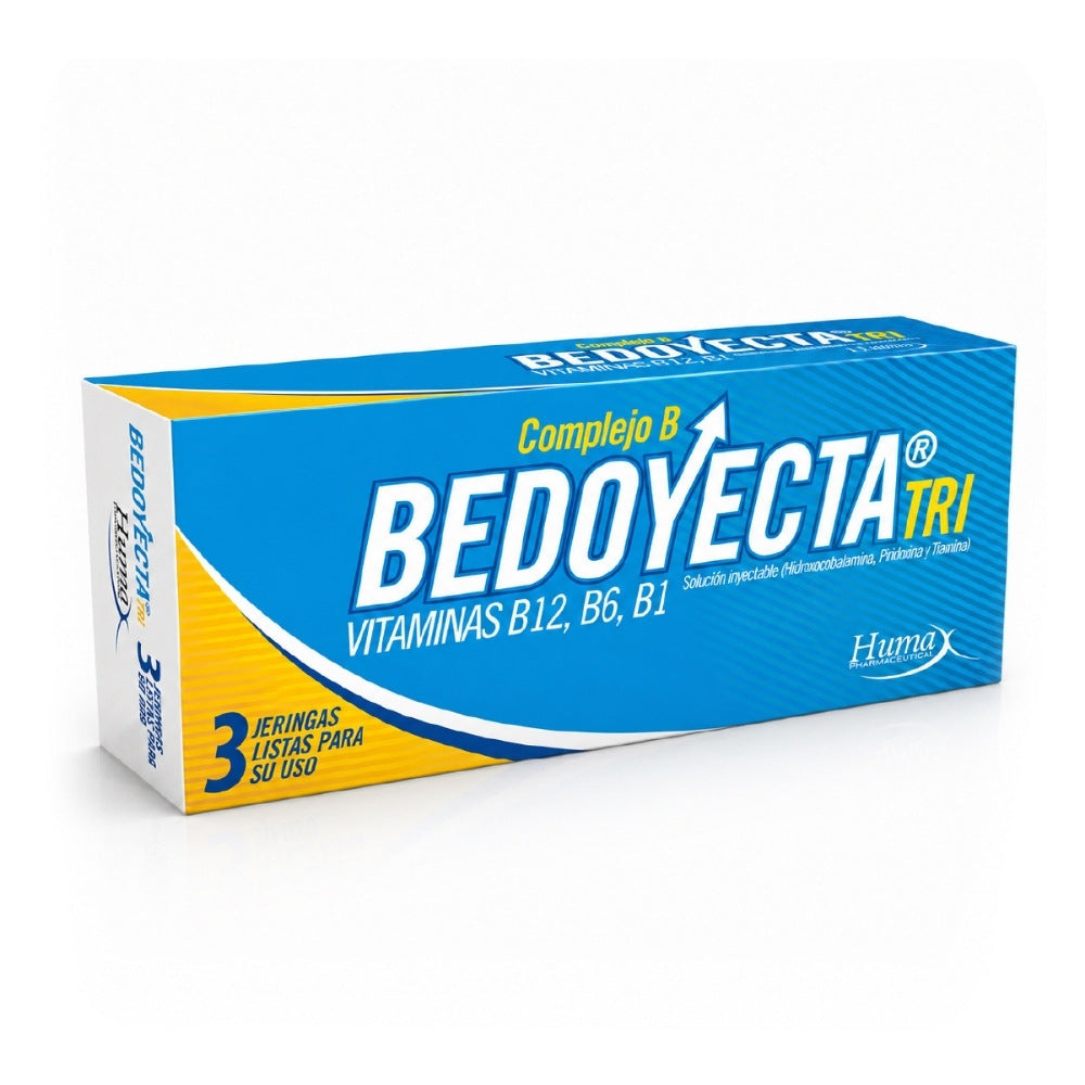 BEDOYECTA-TRI J.PRELLENADA CAJA 3 X 2ML