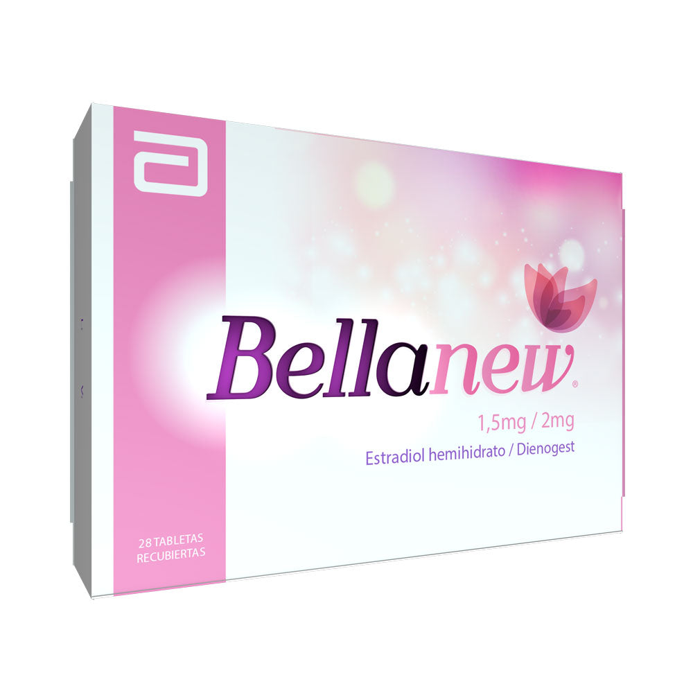 BELLANEW (RG) TABLETAS 1.5MG/2.0MG CAJA X 28 UNDS