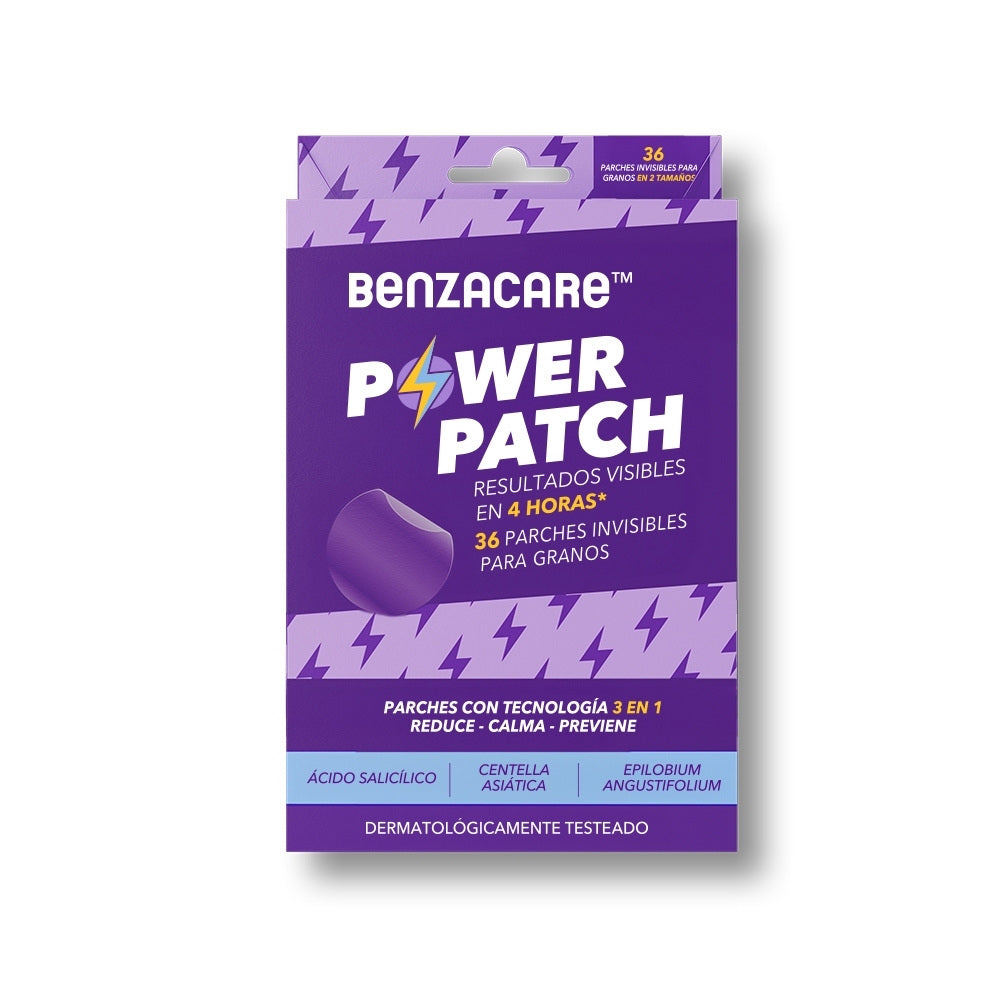 BENZACARE POWER PATCH PARCHES CAJA X 36 UNDS
