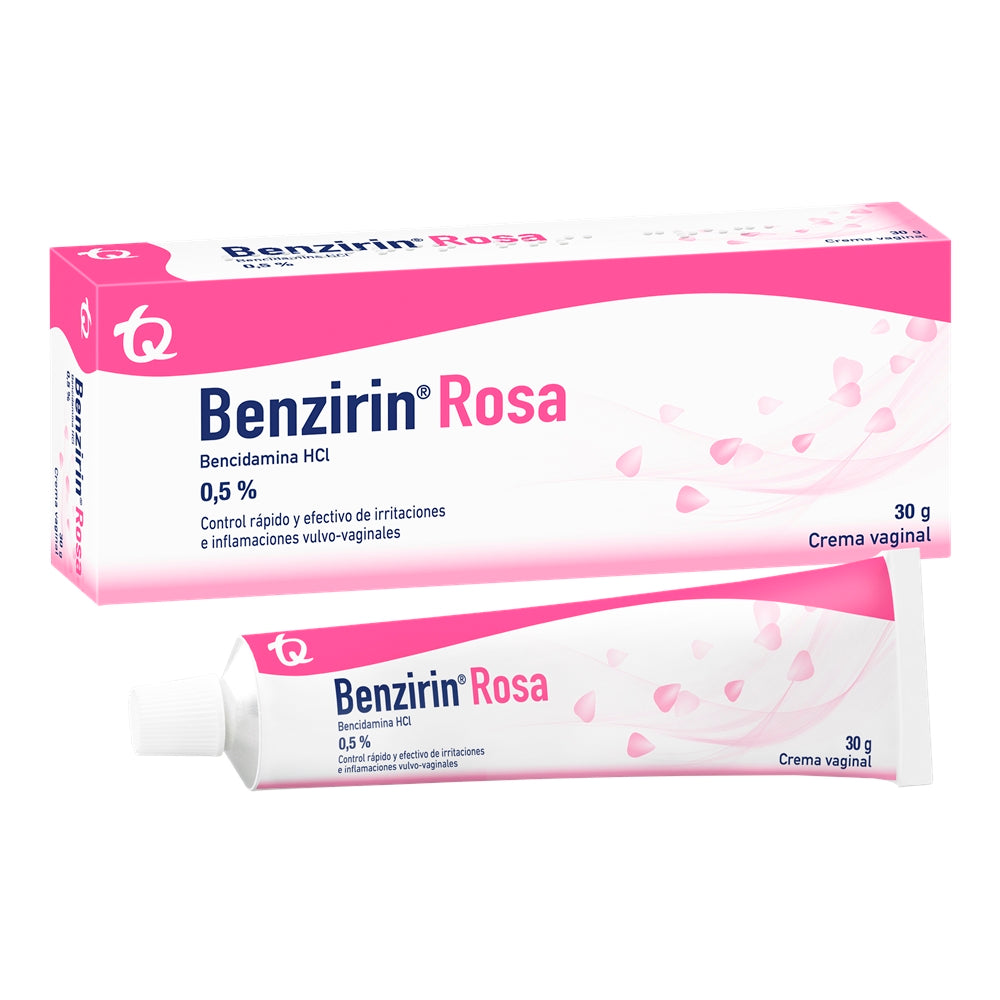 BENZIRIN ROSA CREMA VAGINAL CAJA 30 G
