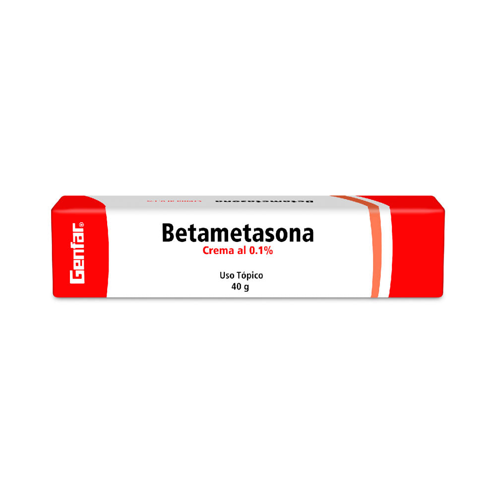 BETAMETASONA GENFAR CREMA 0.1% CAJA 40 G