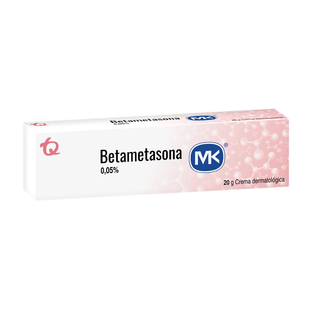 BETAMETASONA MK CREMA 0.05 % CAJA 20 G