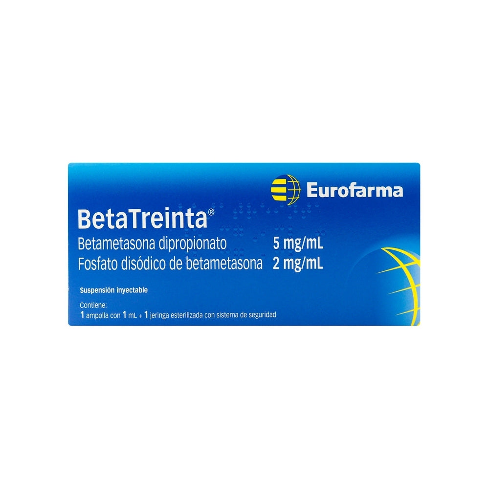 BETATREINTA SOLUCION INYECTABLE CAJA X 1 UND