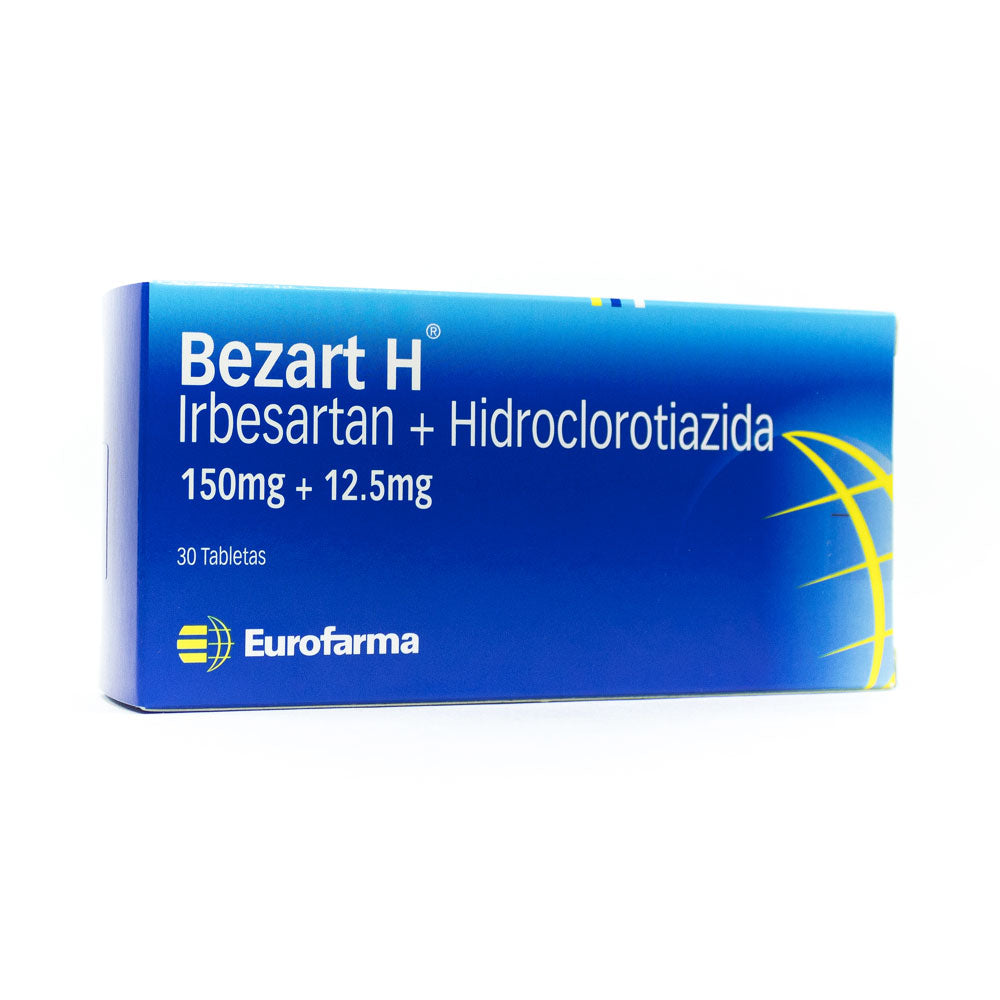 BEZART H (RG) TABLETAS 150/12.5 MG CAJA X 30 UNDS