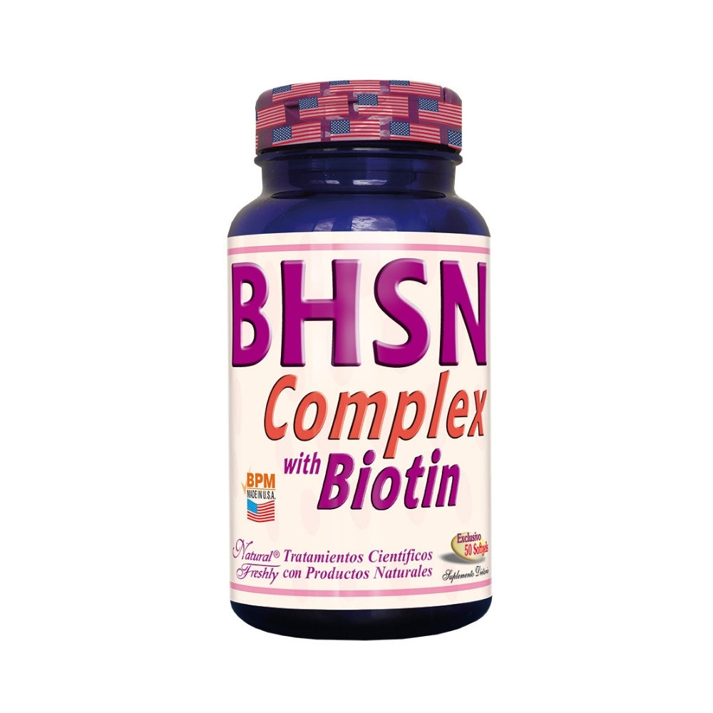 BHSN BIOTINA NF COMPLEX 50 CAP CAPSULAS FRASCO
